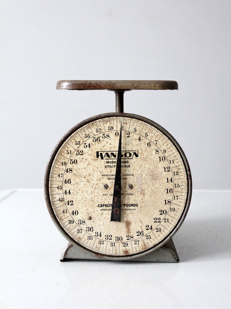 vintage Hanson utility scale