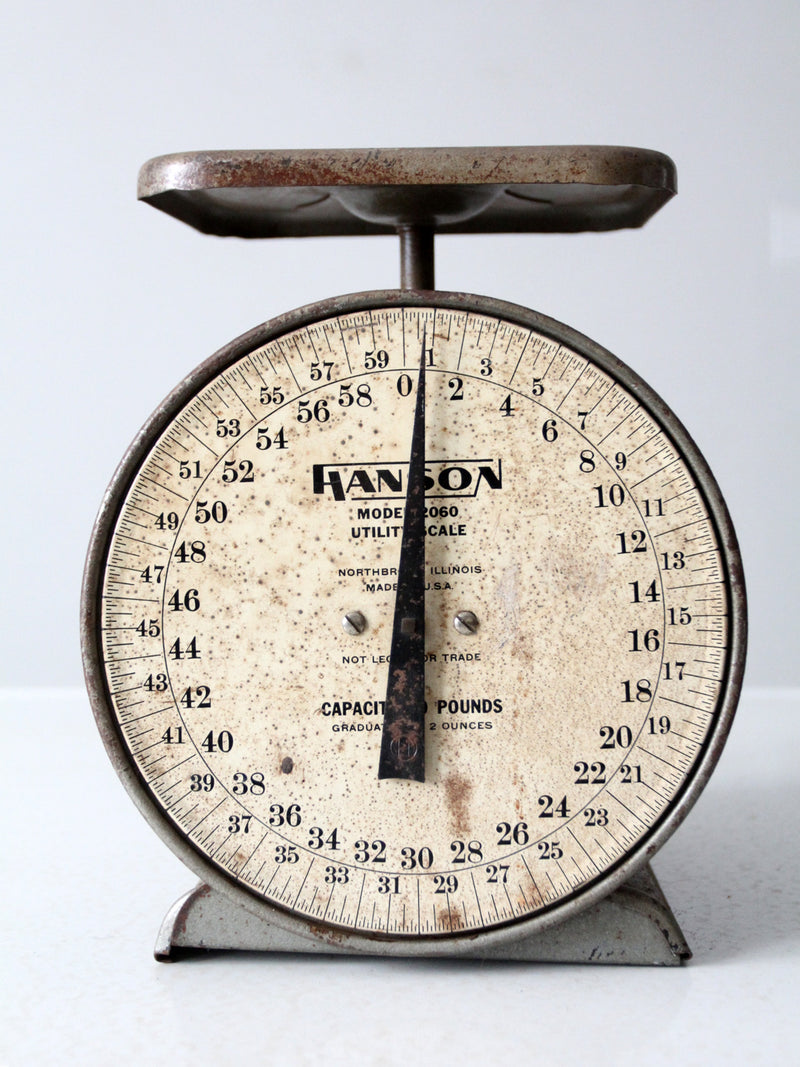 vintage Hanson utility scale