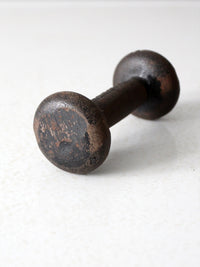 vintage 1950s Healthways  dumbbell