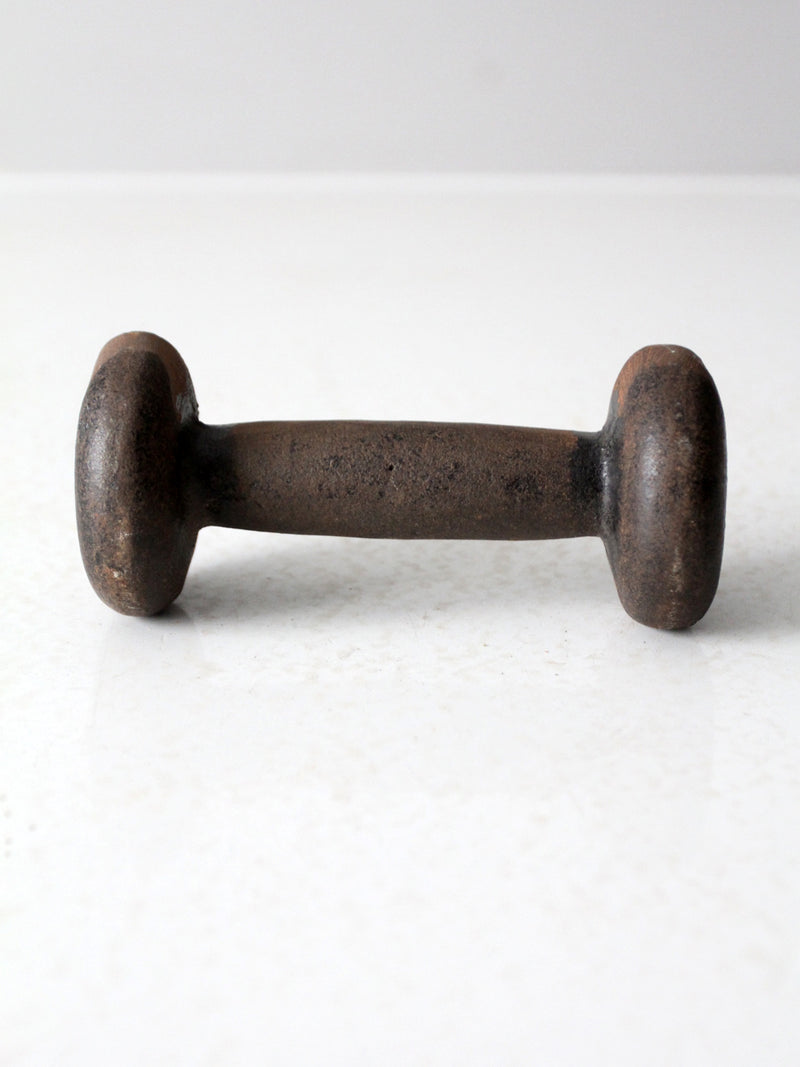 vintage 1950s Healthways  dumbbell