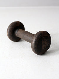 vintage 1950s Healthways  dumbbell