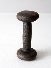 vintage 1950s Healthways  dumbbell