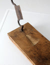 antique tobacco cutter tool