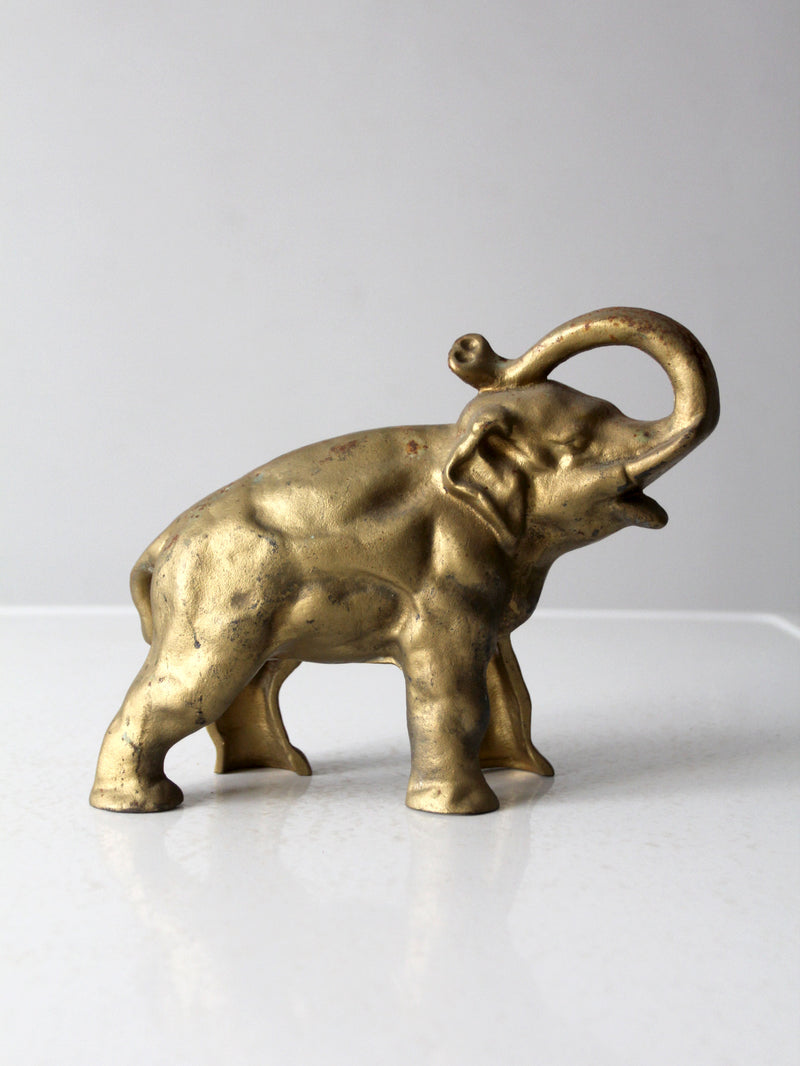 antique cast iron elephant bank