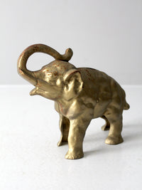 antique cast iron elephant bank