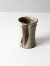 vintage studio pottery vase