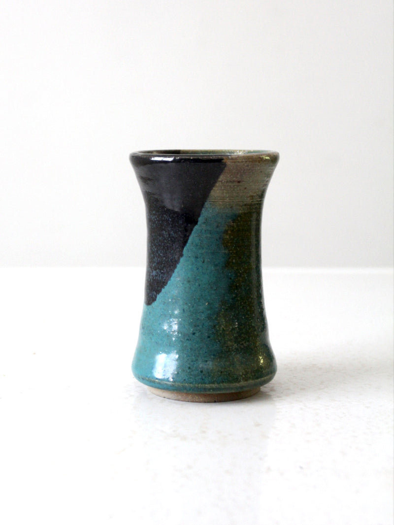 vintage studio pottery vase