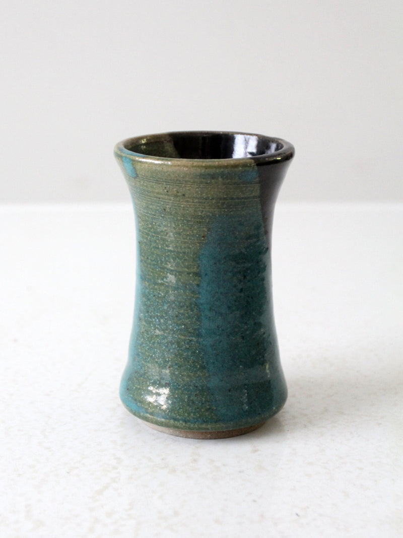 vintage studio pottery vase