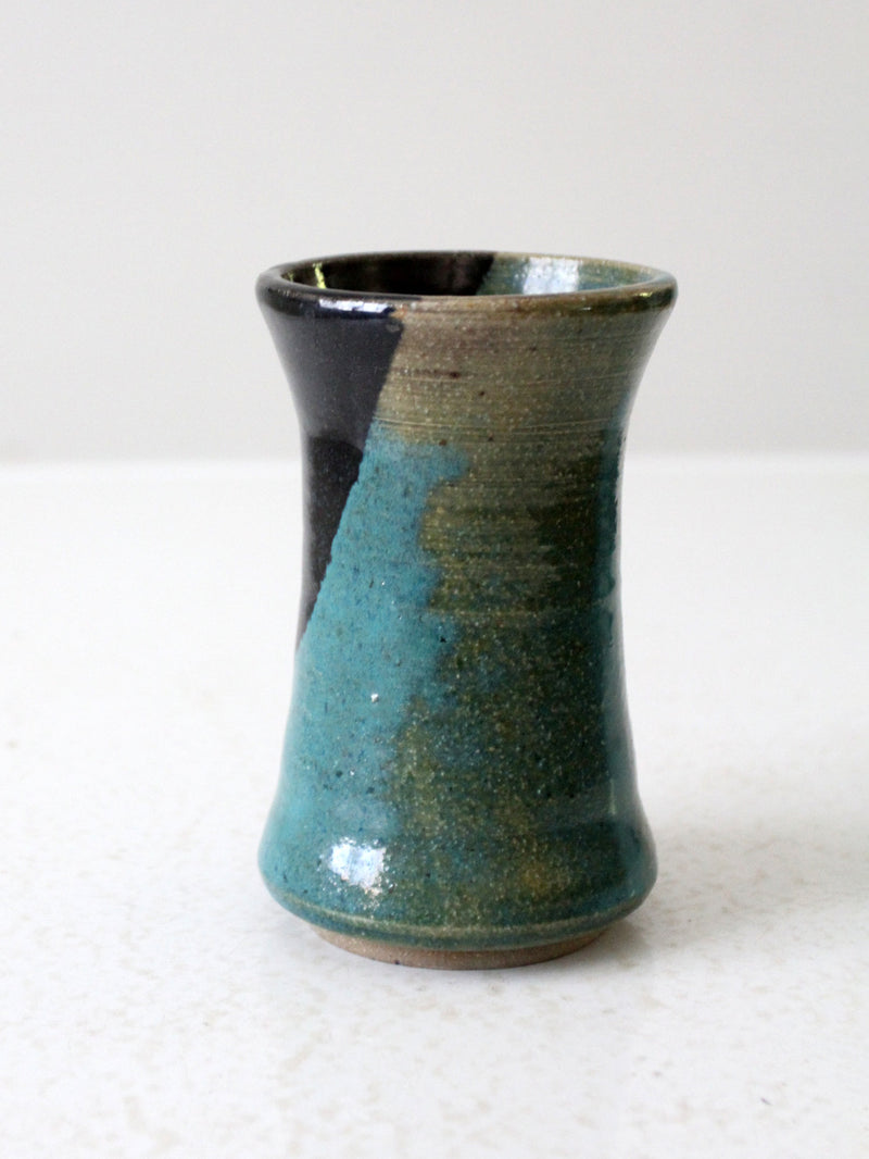 vintage studio pottery vase