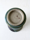 vintage studio pottery vase