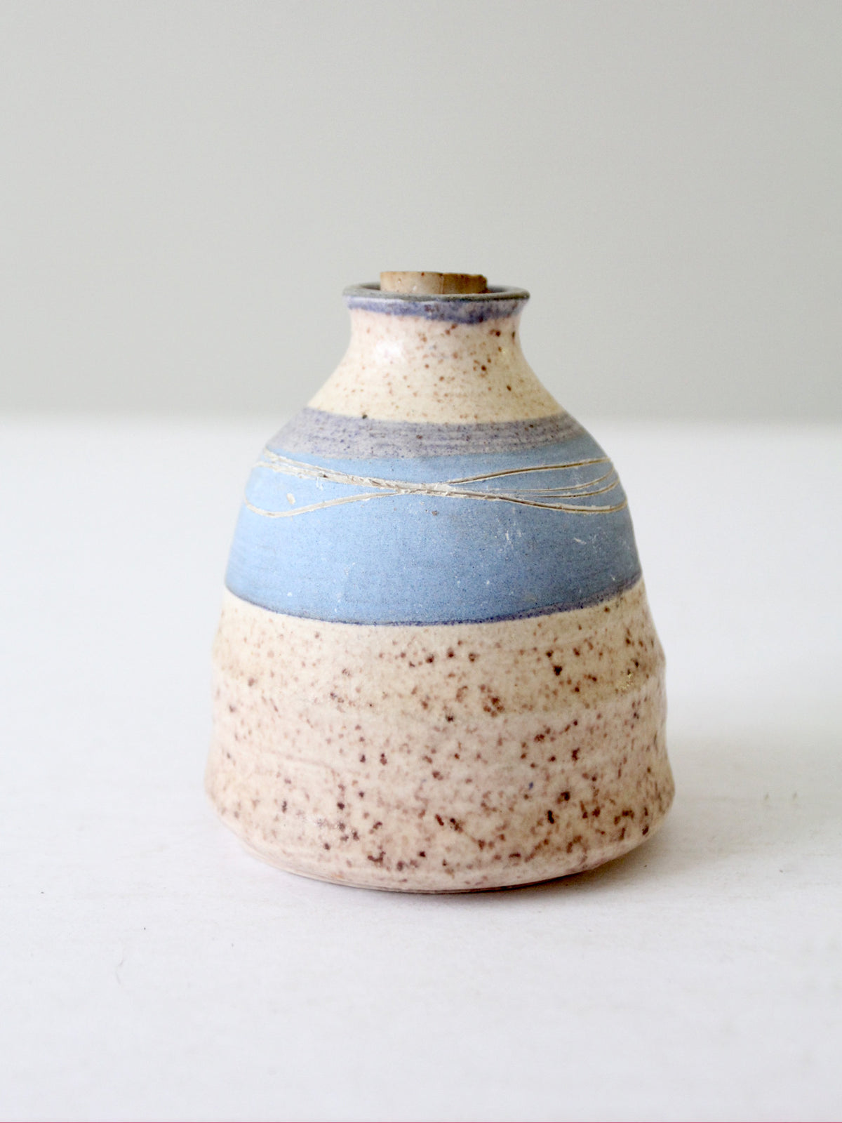 vintage studio pottery jar