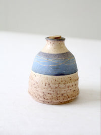 vintage studio pottery jar