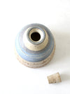 vintage studio pottery jar