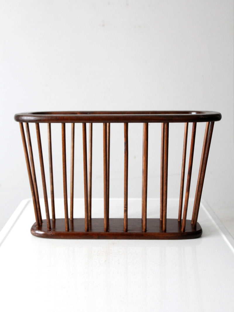 mid century modern magazine rack