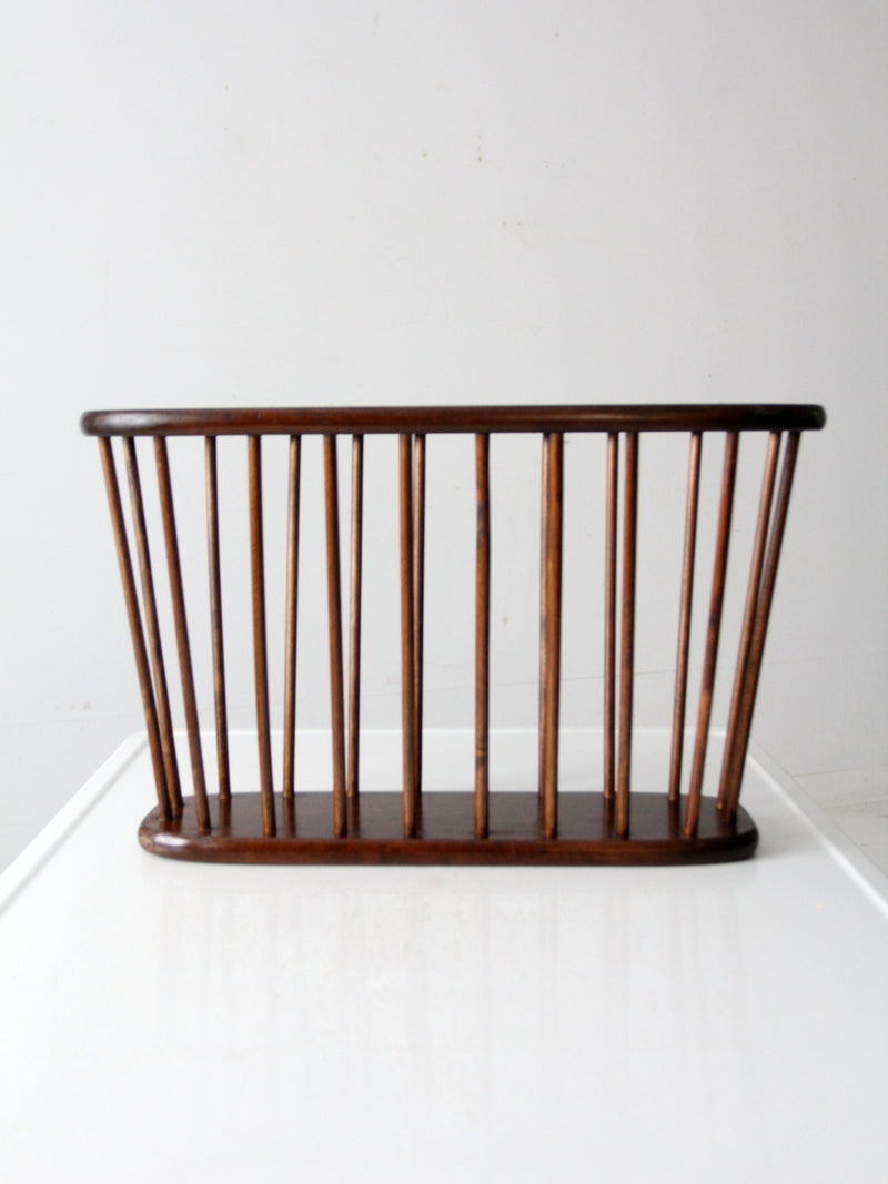 mid century modern magazine rack