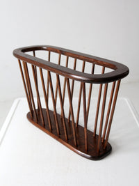 mid century modern magazine rack