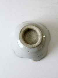 vintage studio pottery bowl