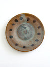 vintage studio pottery plate