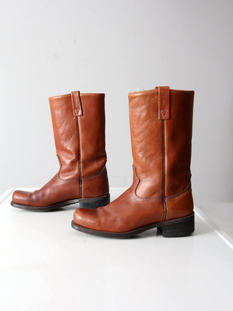 vintage Frye style campus boot 8.5 D