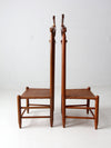 vintage valet chairs pair