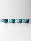 vintage handmade coastal mugs set