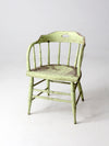 antique painted captain's chair