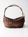 vintage wicker basket