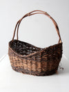 vintage wicker basket