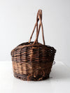 vintage wicker basket