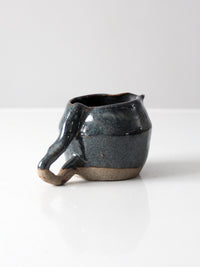 vintage studio pottery creamer