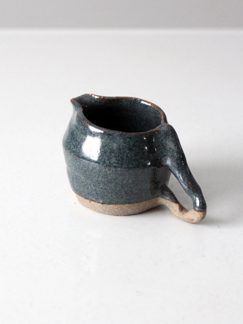 vintage studio pottery creamer