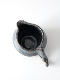 vintage studio pottery creamer