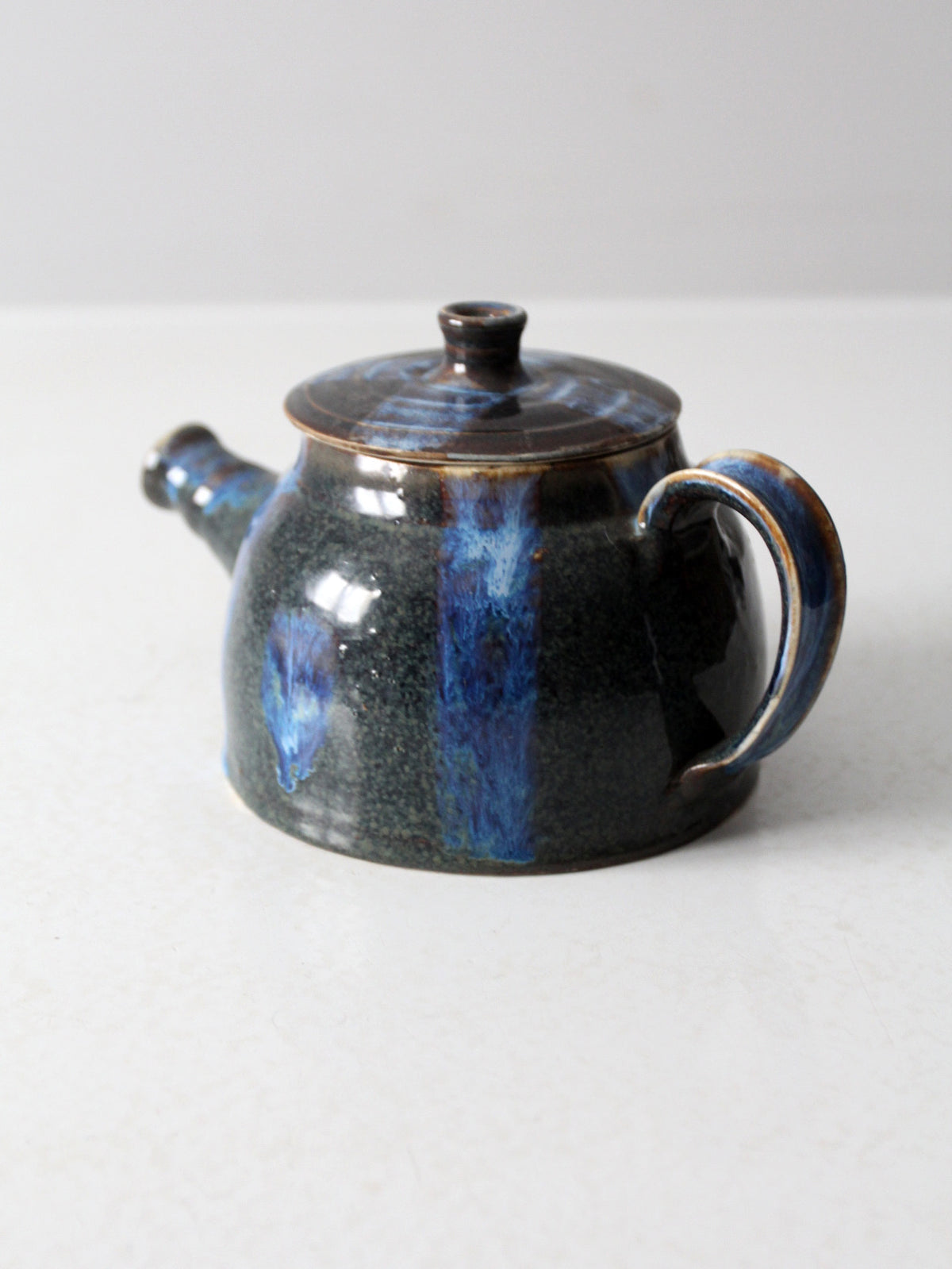 vintage studio pottery teapot