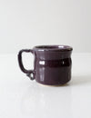 vintage studio pottery mug