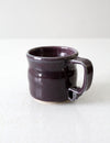 vintage studio pottery mug