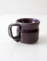 vintage studio pottery mug