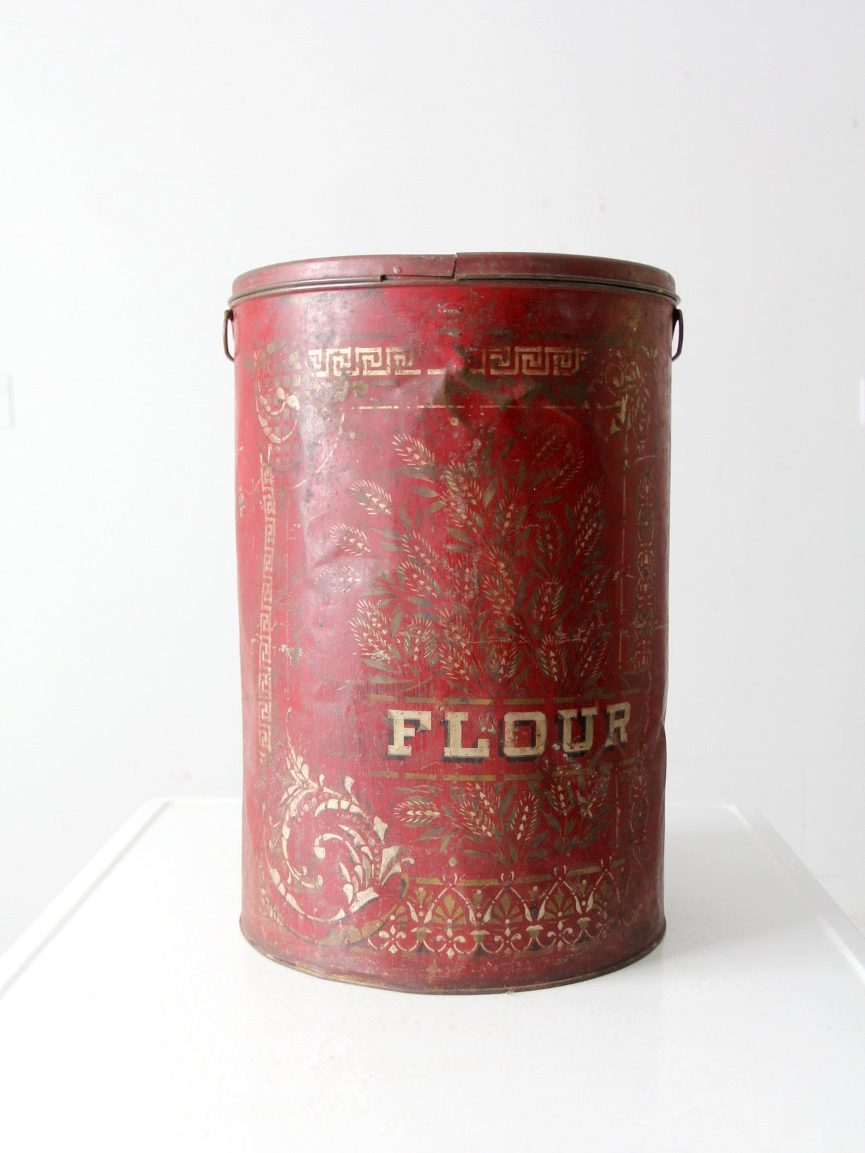 XLarge Antique online Tin