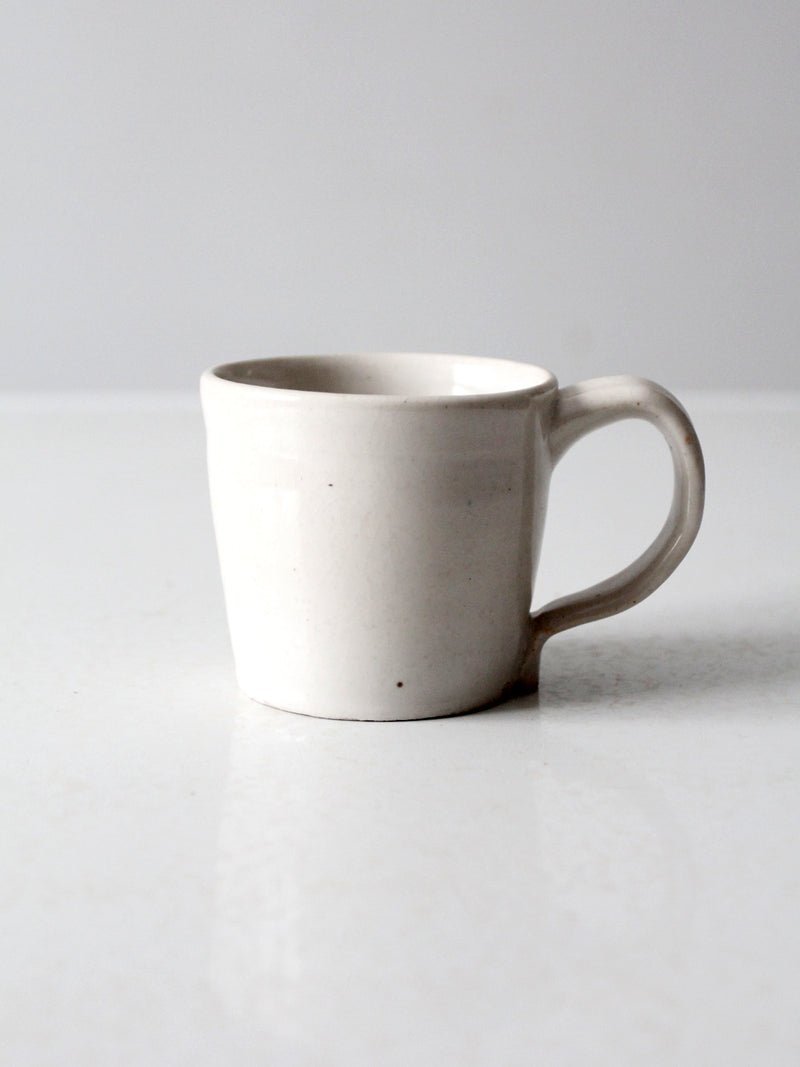 vintage studio pottery mug