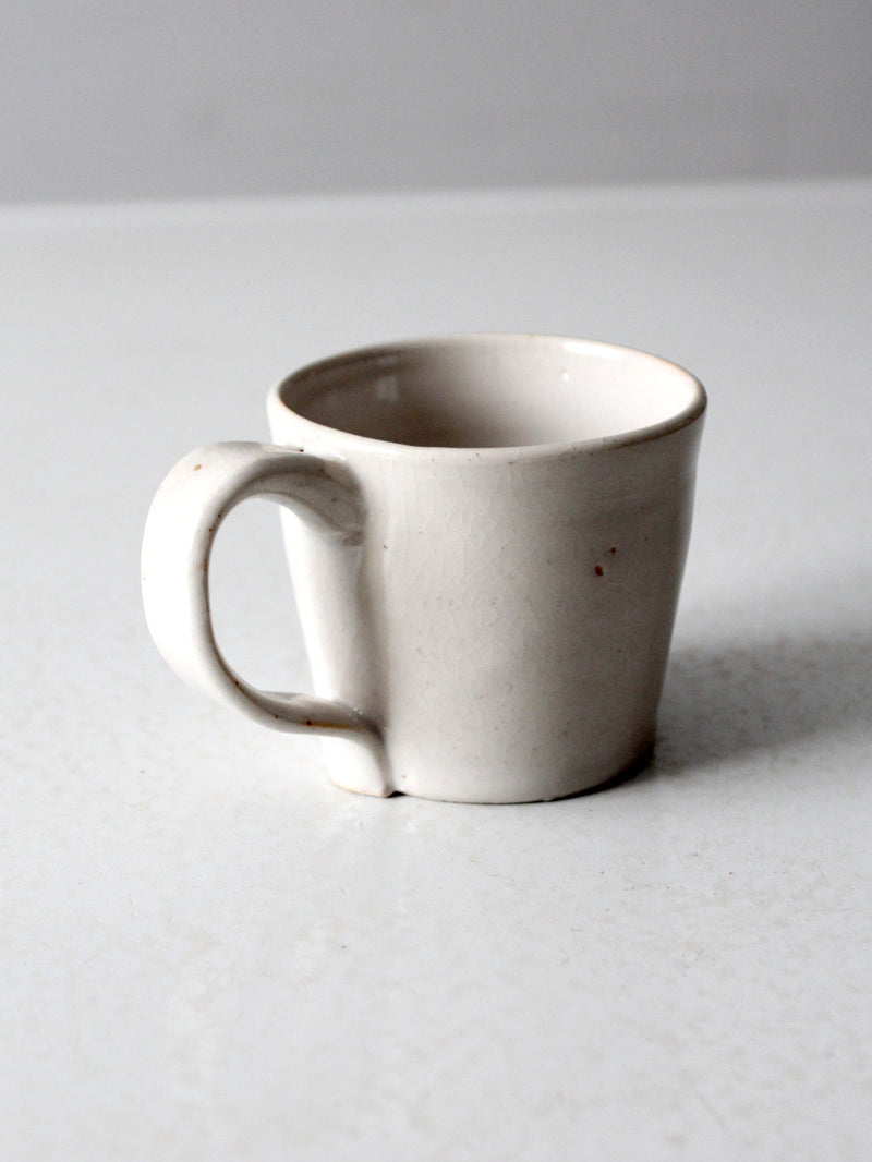 vintage studio pottery mug