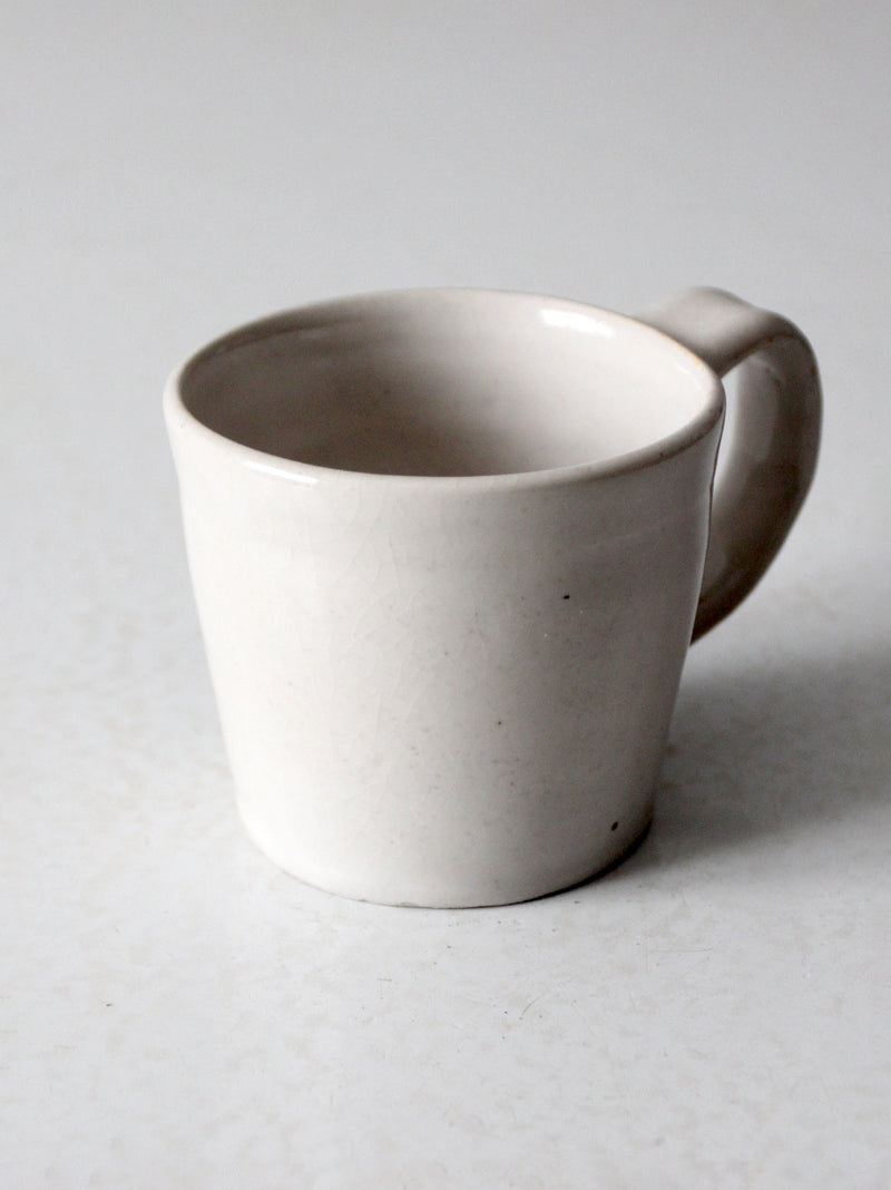 vintage studio pottery mug