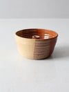 vintage studio pottery bowl