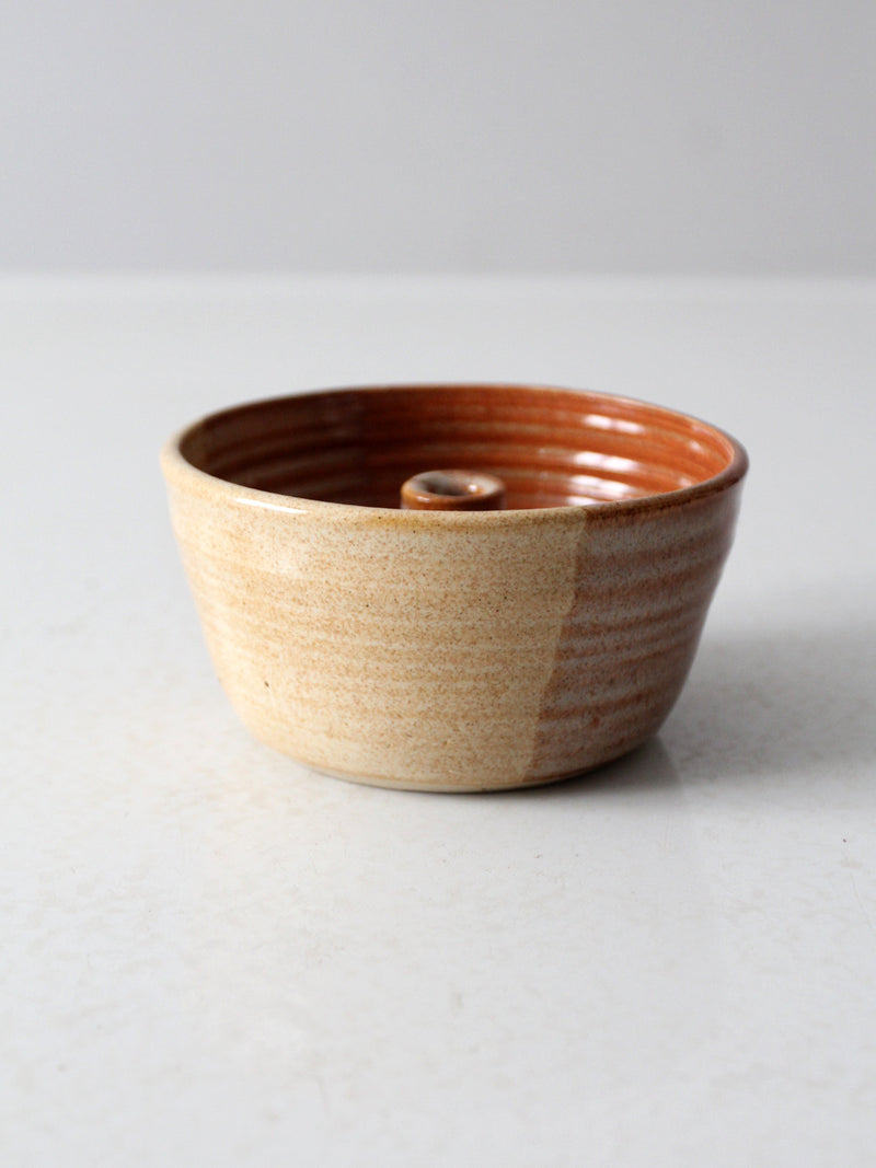 vintage studio pottery bowl