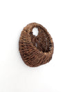 vintage wicker wall basket