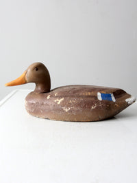 vintage Decoys Unlimited styrofoam duck decoy