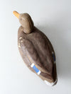 vintage Decoys Unlimited styrofoam duck decoy