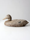 vintage mallard duck decoy