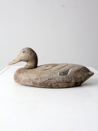 vintage mallard duck decoy