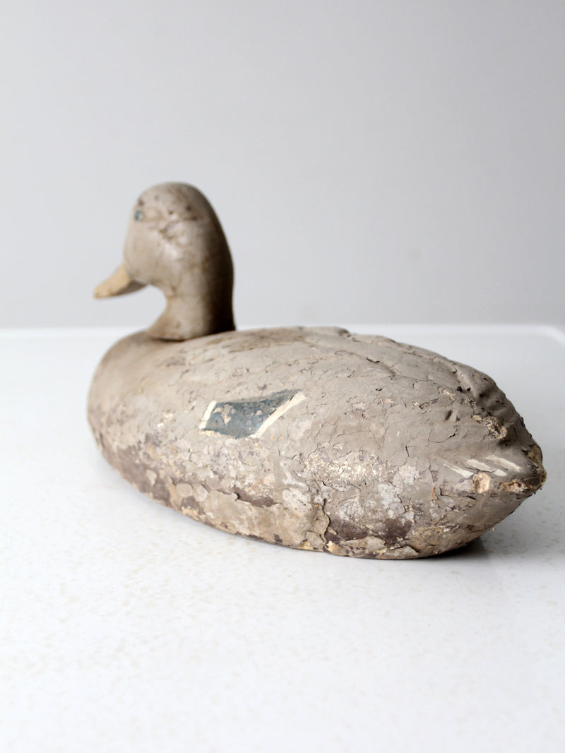 vintage mallard duck decoy