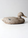 vintage mallard duck decoy