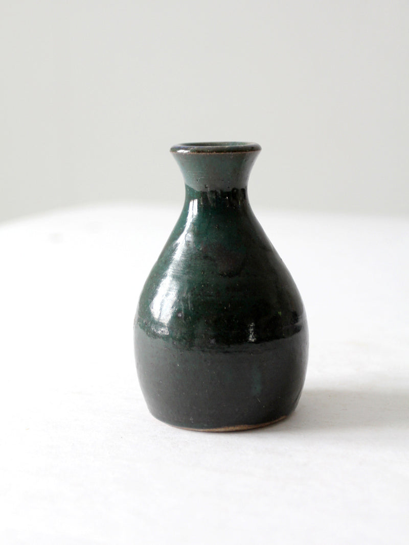 vintage studio pottery vase